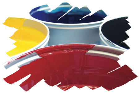 Druckfarben Druck Farben